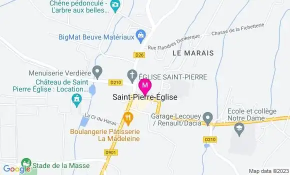 Localisation Carrefour Market