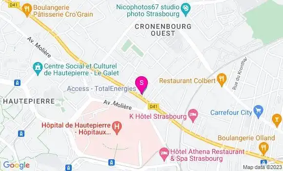 Localisation Access TotalEnergies