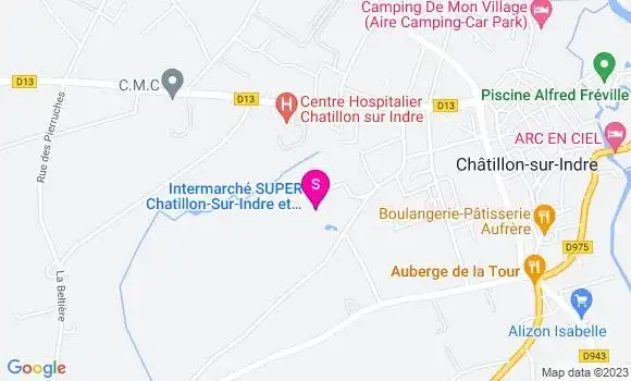 Localisation Intermarché Station
