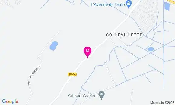 Localisation Auchan Station