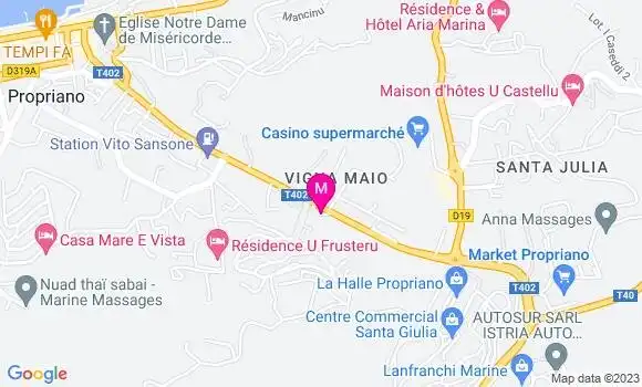 Localisation Esso Digiacomi et Fils