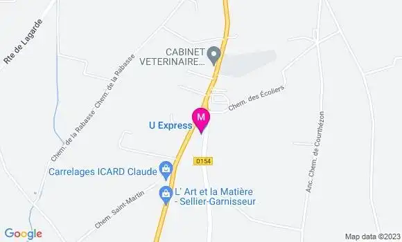 Localisation Station U