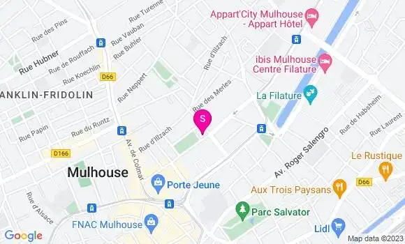 Localisation Relais Mulhouse Colmar