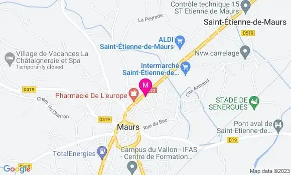 Localisation Station Intermarché
