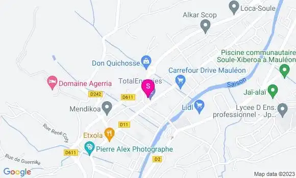 Localisation TotalEnergies