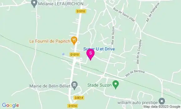 Localisation Super U