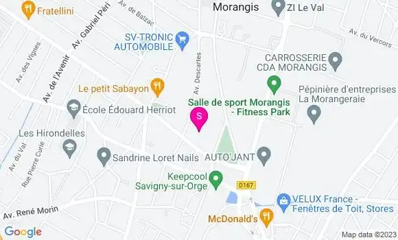 Localisation Carrefour Market