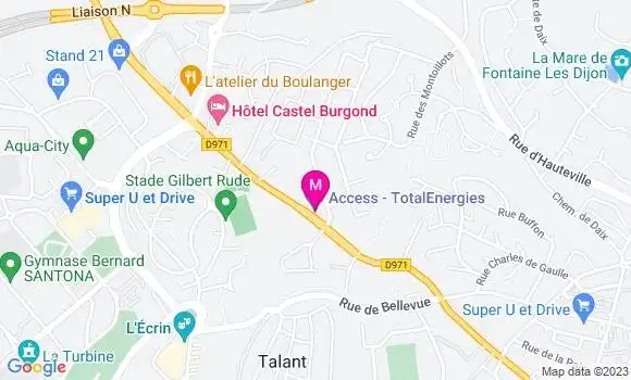 Localisation Access TotalEnergies