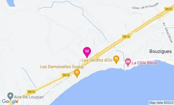 Localisation Garage Thau Carbur