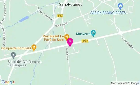 Localisation Carrefour Contact