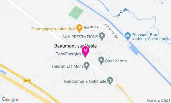 Localisation TotalEnergies