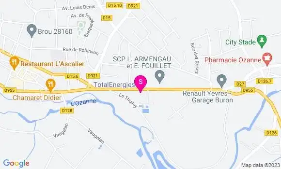 Localisation Garage Pichard