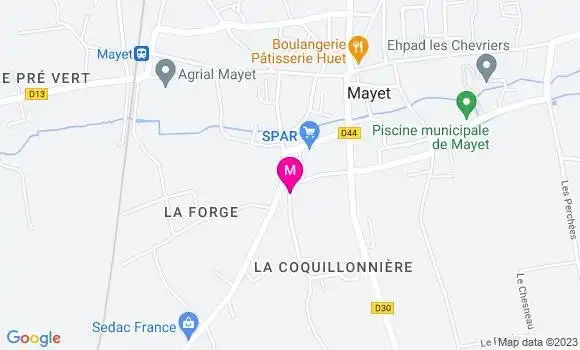 Localisation Spar