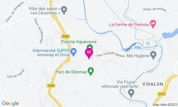 Localisation Intermarché Station