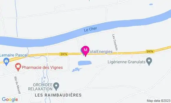 Localisation Garage Cruchet