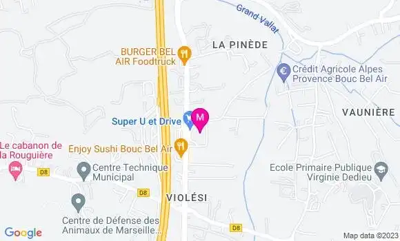 Localisation Super U