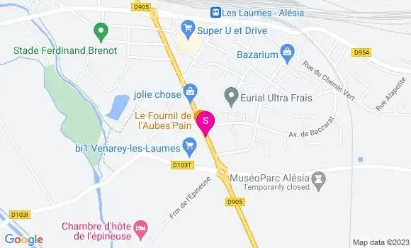 Localisation Super U
