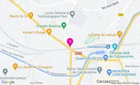 Localisation Gorlin Cite
