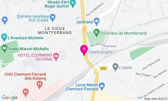 Localisation TotalEnergies