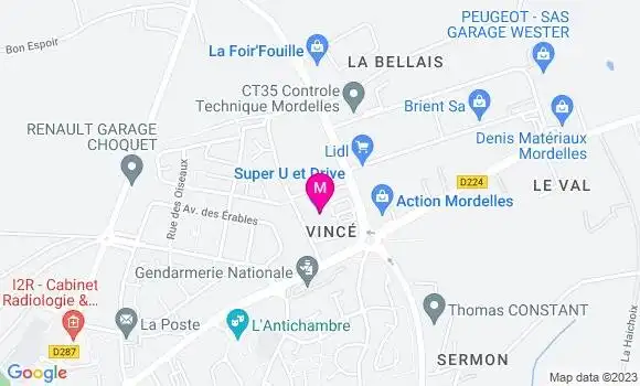 Localisation Super U