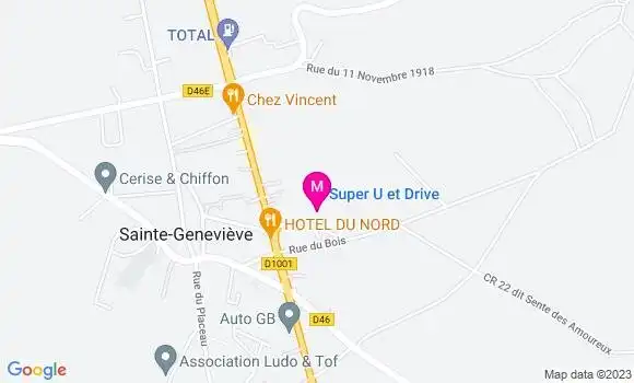 Localisation Super U
