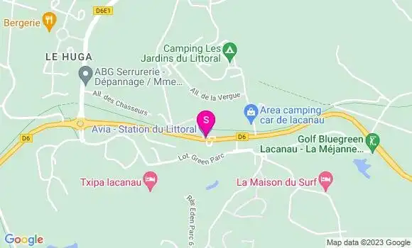 Localisation Station du Littoral