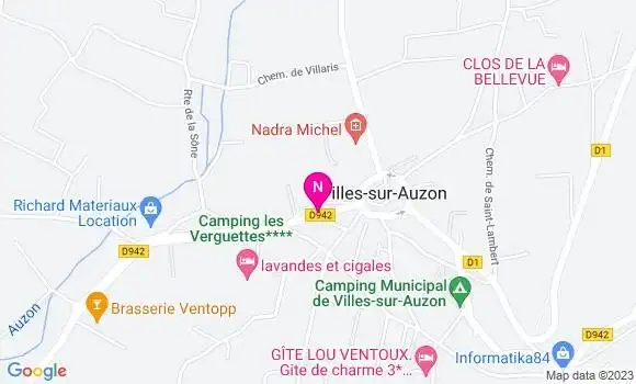 Localisation Station Communale