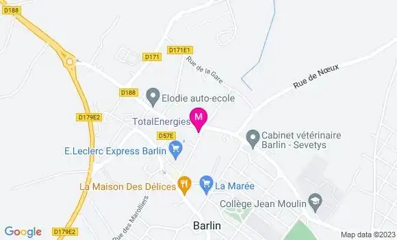 Localisation TotalEnergies