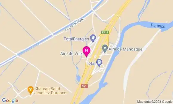 Localisation Relais de Volx