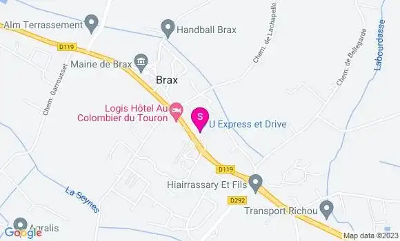 Localisation Station U