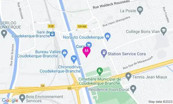 Localisation Cora