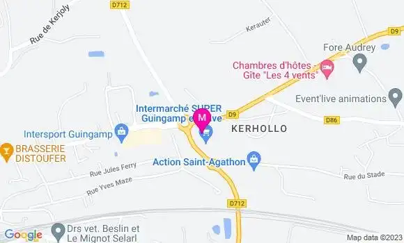 Localisation Intermarché Super