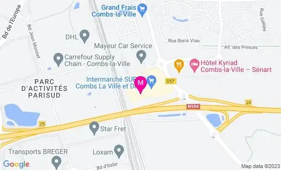 Localisation Intermarché Station
