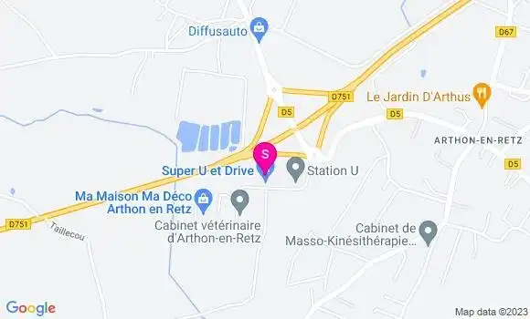 Localisation Super U