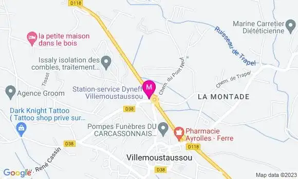 Localisation Station Dyneff