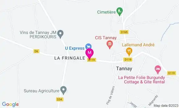 Localisation Station U