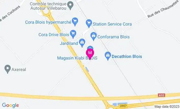 Localisation Station Cora