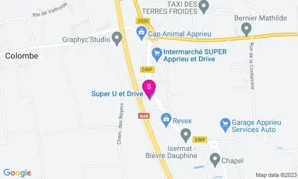 Localisation Super U