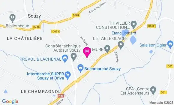 Localisation Intermarché Station