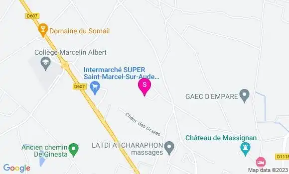 Localisation Intermarché Station
