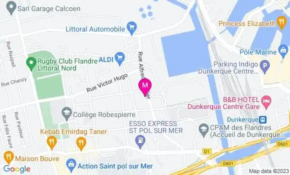 Localisation Station Carrefour