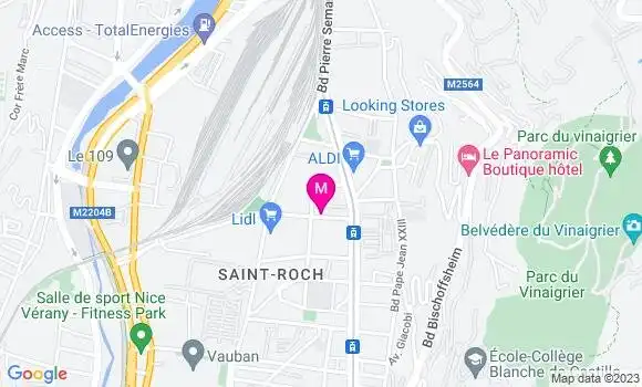 Localisation Relais de Semeria