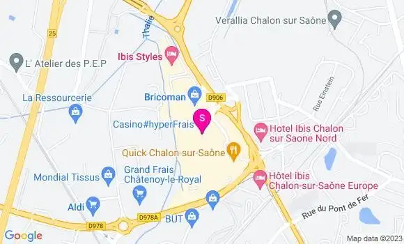 Localisation Station Géant Casino
