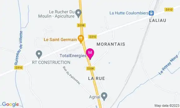 Localisation TotalEnergies