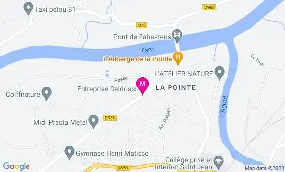 Localisation Station Deldossi