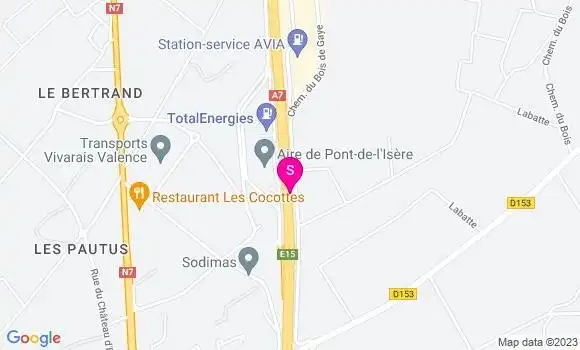 Localisation Relais Pont de l