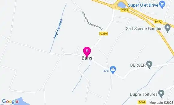 Localisation Super U
