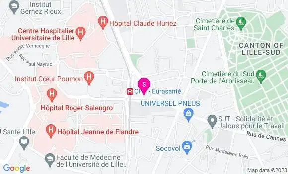 Localisation Relais Lille Dorez