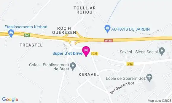 Localisation Super U