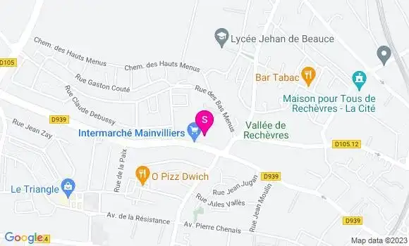 Localisation Intermarché Station